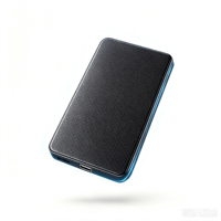 Hard Drive Eksternal Portabel, HDD Eksternal USB Kecepatan Tinggi, Disk Penyimpanan Kapasitas Besar untuk Laptop PC Desktop