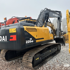 Hot Selling Hyundai HX220HD Used Hydraulic Excavator HX220 220HD Second-hand Large Digger Original <b>Construction</b> <b>Machine</b> - Product Image 2