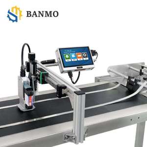 Machine de codage à jet d'<span class=keywords><strong>encre</strong></span> pour ligne d'assemblage industrielle, écran tactile HD 7 pouces, plusieurs cartouches d'<span class=keywords><strong>encre</strong></span> à séchage rapide, couleurs en option - Product Image 5