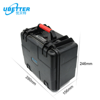 Batterie LiFePO4 Ubetter 12V 100Ah à alimentation directe usine, haute puissance, BMS intelligent, cycle profond, 3000 cycles, alimentation portable pour bateaux/camping-cars