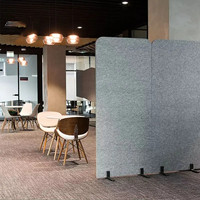 Paravents de bureau modulaires modernes avancés, insonorisés, ignifuges, étanches, écrans portables, séparateurs de bureau, projecteur tissé