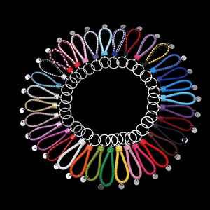 Llavero de Cuero para SUV, Correa Trenzada Hecha a Mano, Anillo de Acero Inoxidable Antiarañazos para Uso Todoterreno, Bolsos de Mujer, Uso Diario Masculino - Product Image 6
