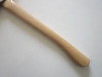 Marteau de cadre en titane Durable de 14 oz, griffe droite, manche de Hickory profilé