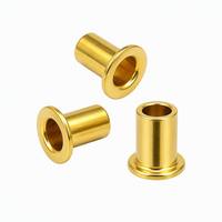 Oem Custom Precision Cnc Machining Turning Bronze Copper Parts Machined Brass Bushing