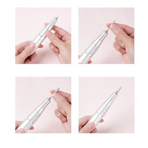 Expositor transparente al por mayor para brocas de uñas inteligentes, organizador de almacenamiento para brochas de maquillaje y pinzas. - Product Image 3