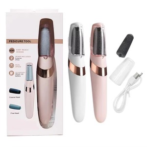 Electric Rechargeable Foot Callus Remover with Foot Rasp Smooth Pedicure Wand for Feet Care - Product Image 1