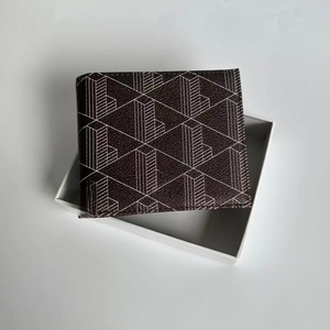 Nuovo <span class=keywords><strong>Portafoglio</strong></span> di Lusso da <span class=keywords><strong>Uomo</strong></span> 2026 <span class=keywords><strong>con</strong></span> Chiusura a <span class=keywords><strong>Cerniera</strong></span> Corta, Blocco RFID, Portamonete, Porta Carte e Portachiavi - Product Image 4