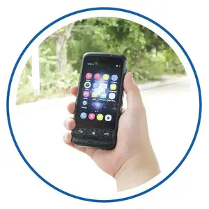 Alerta de chamada smartphone 4g, tyt ip98 4.0 polegadas, tela sensível ao toque, suporte, muitos apk, instalação pttoc nfc