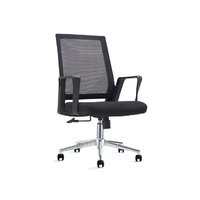 Silla de Oficina Ejecutiva Ergonómica Moderna, Giratoria, de Malla Gris, Plegable, Extensible y Ajustable de Lujo