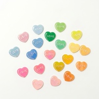 Paillettes en vrac en forme de cœur rose en PVC/PET, multicolores mélangées, pour confettis de fête et décoration DIY faite à la main