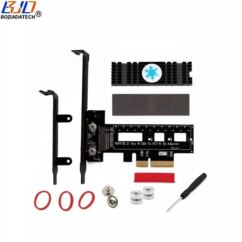 डेस्कटॉप pci एक्सप्रेस pci-e 4x से ngf m.2 कुंजी-m nvme sd कनवर्टर एडाप्टर कार्ड