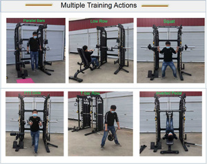 Équipement de fitness commercial pour usage domestique, équipement multifonctionnel d'entraînement de force avec machine Smith - Product Image 6