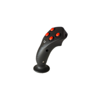 Joystick de agarre manual industrial eléctrico, HJ60 multieje, en piezas de maquinaria de construcción, cosechadora, cargador, Tractor
