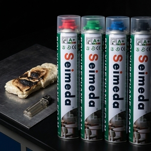 <span class=keywords><strong>Mousse</strong></span> <span class=keywords><strong>polyuréthane</strong></span> PU ignifuge, étanche, à faible <span class=keywords><strong>expansion</strong></span>, pour isolation et scellement des interstices, 500 ml, 750 ml, A1 - Product Image 1