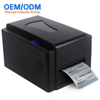 Impresora de Etiquetas de Envío de Códigos de Barras con Transferencia Térmica, Cortador Automático, Ethernet, WIFI, Bluetooth, USB, OEM