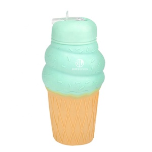 BPA Free Eco-Friendly Silicone <b>Water</b> <b>Bottle</b> <b>Collapsible</b> Travel Drinkware High Thermal Insulation Lightweight With Lid for Kids - Product Image 4