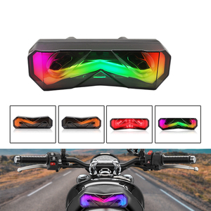 Luces traseras de freno para bicicleta eléctrica, luces de colores ajustables modificadas para <span class=keywords><strong>Honda</strong></span> UQI U1C UQI + otros accesorios de luz de coche - Product Image 2