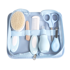 Factory Wholesale New Born Nursery Safety Infant Healthcare Baby Grooming Kit Kids Care Set with Bag