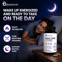 Capsules pour le métabolisme nocturne : Haricot blanc, Graine de café vert, CLA, L-Carnitine – Complément alimentaire
