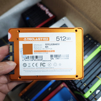 Disque SSD d'occasion en gros, matériel et logiciel informatiques, 2,5 pouces, 512 Go, SATA, disque dur SSD d'occasion