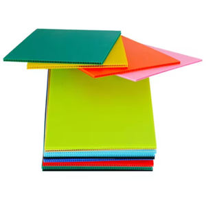 プラスチックシート18X24 <span class=keywords><strong>3mm</strong></span>プラスチックシート4mm段ボールプラスチックホワイトブランクヤードサイン工場 - Product Image 5