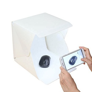 Caja de luz LED para mesa de fotografía, tienda de grabación portátil para estudio fotográfico, 20cm, 30cm, 40cm - Product Image 1