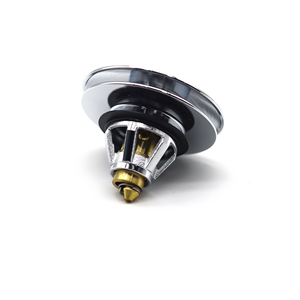 Phòng tắm bồn rửa Stopper Brass bấm vào Clack Pop Up nước thải Stopper bồn rửa cống mà không tràn - Product Image 2