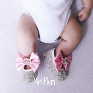 Zapatos de Bebé para Niños de 0 a 1 Año, Primeros Pasos, Zapatos Casuales para Bebé, Tela de Algodón Suave, Diadema para Niñas, Zapatos Casuales, 2 Piezas - Product Image 4