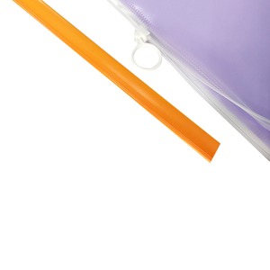 Khóa kéo <span class=keywords><strong>PVC</strong></span> dễ kéo, màu bán chạy, có khóa trượt dùng cho bao bì văn phòng phẩm <span class=keywords><strong>PVC</strong></span>, túi dẹt - Product Image 4