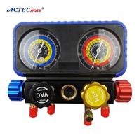 Fournisseur chinois en gros de manomètres de climatisation automobile R134/R22/R32/R410, ensemble de manomètres AC.137.147 pour atelier