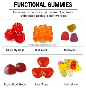 OEM Gummies de Creatina Gummies de Creatina Monohidratada Suporte de Nutrição Esportiva do Músculo