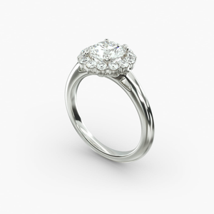 Attractive Designer Halo <b>Ring</b> With Premium Appeal And Classic Elegance For Lasting Wear And Sophisticated Vibes - Product Image 3