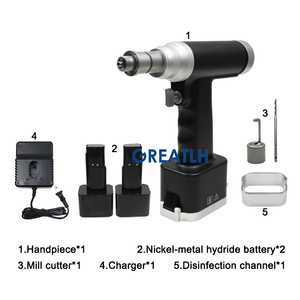 Ortopedik cerrahi alet otoklavlanabilir pet ortopedik kraniotomi matkap kraniyal matkap kraniyal değirmen seti - Product Image 4