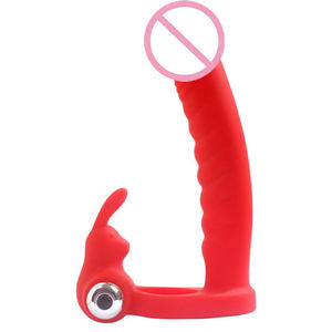 Girlspower 7-frequentie Mannelijke Vibrerende Vertraagde Vergrendelingsring Konijnenkralen Zelfgenoegzame Ring Unisex Volwassen Leuke Producten - Product Image 3