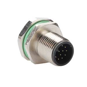 <strong>M12</strong> A/B/<strong>D</strong> <strong>Coding</strong> Waterproof IP67 90 Degree Elbow Plug 4 Pin 5 Pin <strong>M12</strong> Male Female Field Installable Connector - Product Image 6
