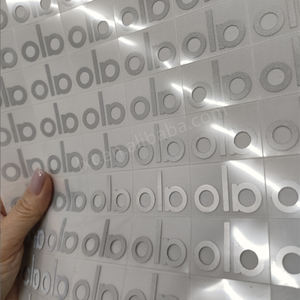 Hỗ trợ tùy chỉnh phản chiếu Logo tập thể dục Yoga thể thao nhãn hiệu phản chiếu nhãn truyền nhiệt - Product Image 4