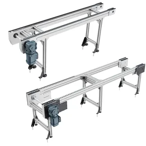 Chain Conveyor Supplier Pallet Automatic Operation Conveyor Working System