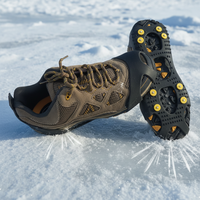 Crampons et pointes antidérapantes portables en caoutchouc de haute qualité pour la marche sur glace et l'escalade en toutes saisons (YTD)
