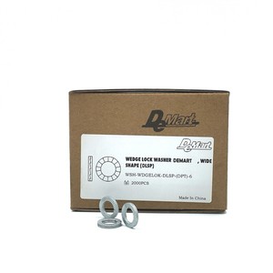 Acier DIN25201 de haute qualité avec revêtement en paillettes de zinc <span class=keywords><strong>Demart</strong></span> Rondelle autobloquante à double empilage DL8 10 12SP Rondelle de blocage - Product Image 6