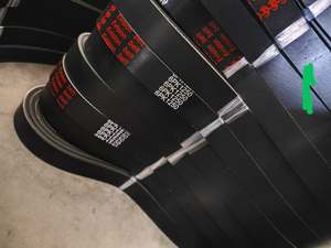 6PK990 4PK1010 Correa serpentina Correa acanalada en V profesional para Honda Civic 2001-2005 y 2001-2005 para Acura <span class=keywords><strong>EL</strong></span> 1.7L L4 Gas SOHC - Product Image 5