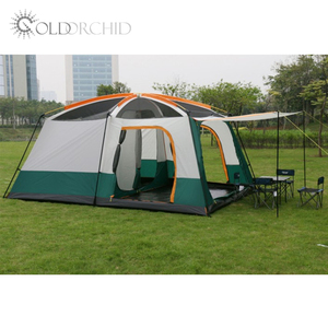 Carpa Familiar Grande para Acampar, Impermeable y Resistente al Viento, para 8, 10 o 12 Personas, Carpa Familiar para Actividades al Aire Libre - Product Image 3