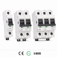 Saklar Isolasi Modular DIN Rail 1P 2P 3P 4P 40A 63A 240/415V AC Saklar Pemutus Isolasi untuk Papan Distribusi