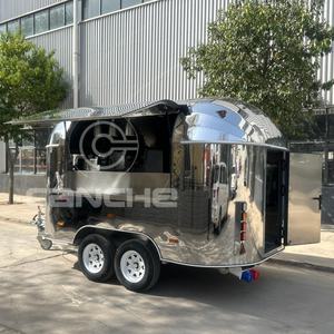 Camión móvil estándar de EE. UU., remolque de venta de alimentos, carrito de alimentos personalizado, estilo México Hawaii - Product Image 3