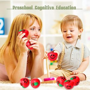 Bsbh Tùy Chỉnh Đầy Màu Sắc Của <span class=keywords><strong>Apple</strong></span> Hình Căng Thẳng Reliever Chống Căng Thẳng PU Bóng - Product Image 4