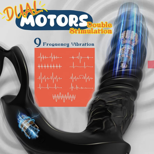 Vibrador Anal Telescópico 3 en 1 con Control por Aplicación, Consolador con Empuje, Juguetes Sexuales para Hombres Adultos, Masajeador de Próstata Anal, Caja de Juguetes Sexuales - Product Image 4