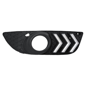 Par de luces LED DRL en forma de flecha de Mitsubishi para Lancer EX 2010-2012, luz antiniebla delantera, luz de circulación diurna - Product Image 2
