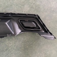 Kit carrosserie diffuseur Accessoires voiture Pièces détachées carrosserie lifting Kit carrosserie Piano noir diffuseur pour Seat Ibiza 2018-2024