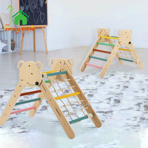 Pelangi mendaki Segitiga anak-anak bingkai Montessori mendaki Gym Piklers segitiga pemetik mendaki Segitiga - Product Image 3