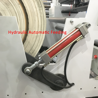 Nueva Máquina de Impresión Flexográfica Automática de 4 Colores de Rendimiento Estable, Impresora de Etiquetas para Vasos de Papel de Formato Ancho, Estructura Apilable, CE