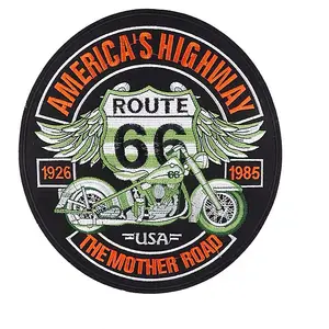 custom personalized biker jacket embroidery patches manufacturer